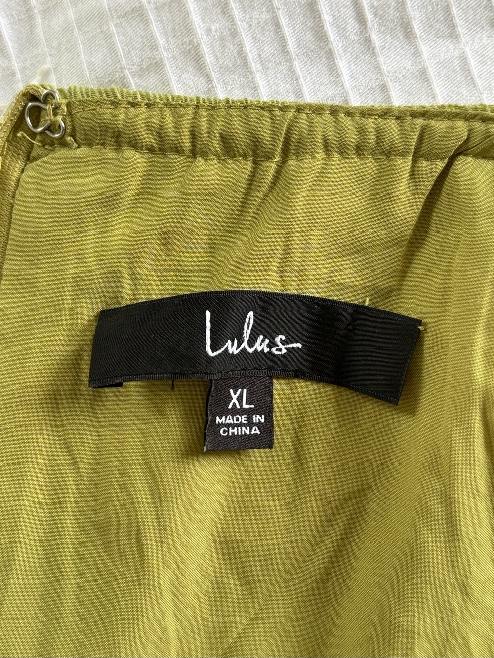 Lulus True Trend Green Crinkled Midi Skirt XL - Picture 7 of 12